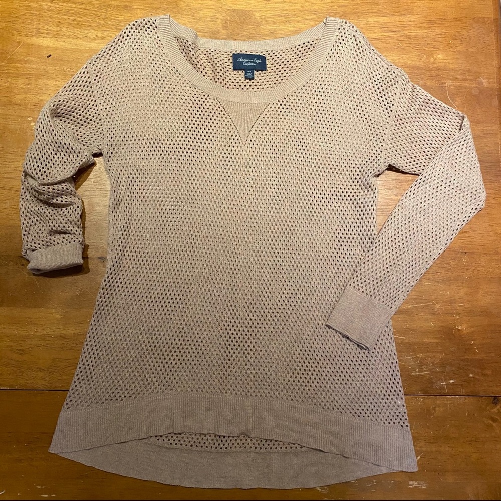 American Eagle Dusty Pink Long Sleeve - Size M